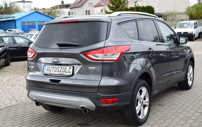 Ford Kuga cena 59800 przebieg: 129824, rok produkcji 2016 z Drawsko Pomorskie małe 667